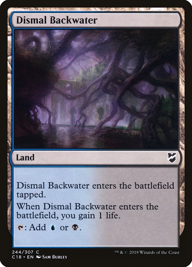 Dismal Backwater [Commander 2018] | Game Grid - Logan