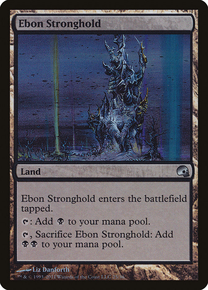 Ebon Stronghold [Premium Deck Series: Graveborn] | Game Grid - Logan