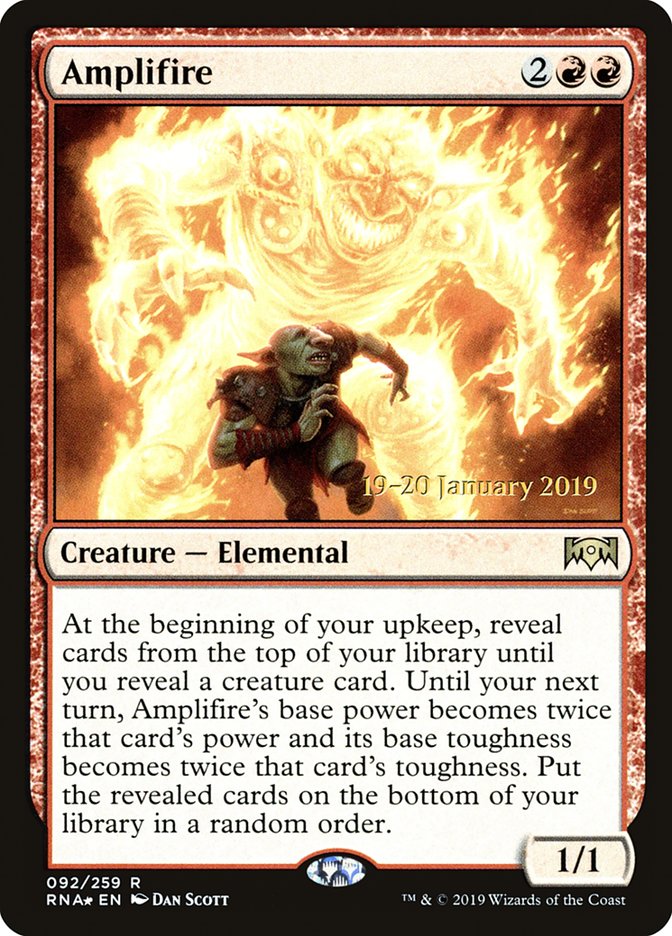 Amplifire [Ravnica Allegiance Prerelease Promos] | Game Grid - Logan