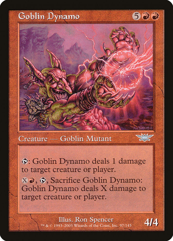 Goblin Dynamo [Legions] | Game Grid - Logan