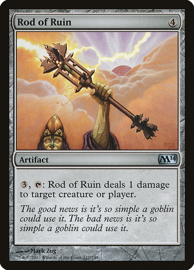 Rod of Ruin [Magic 2014] | Game Grid - Logan
