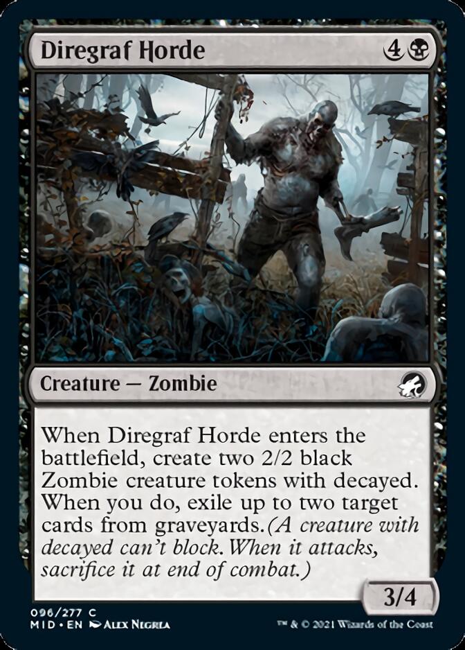 Diregraf Horde [Innistrad: Midnight Hunt] | Game Grid - Logan