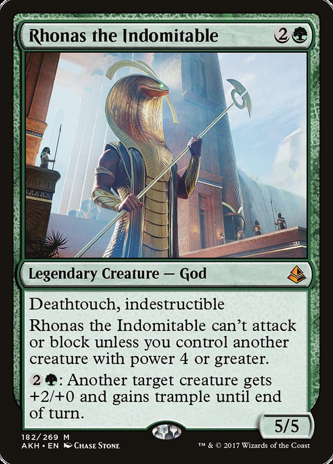 Rhonas the Indomitable [Amonkhet] | Game Grid - Logan