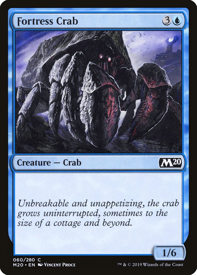 Fortress Crab [Core Set 2020] | Game Grid - Logan