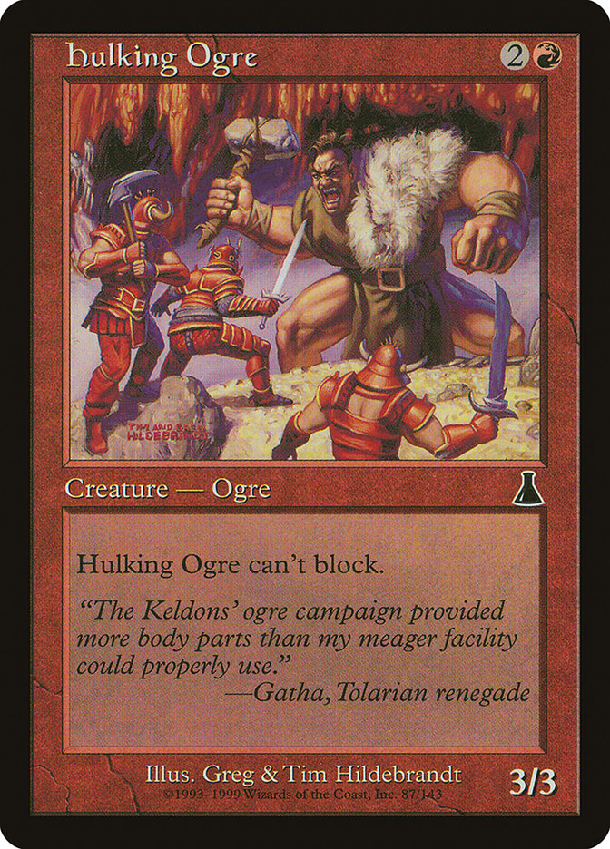Hulking Ogre [Urza's Destiny] | Game Grid - Logan