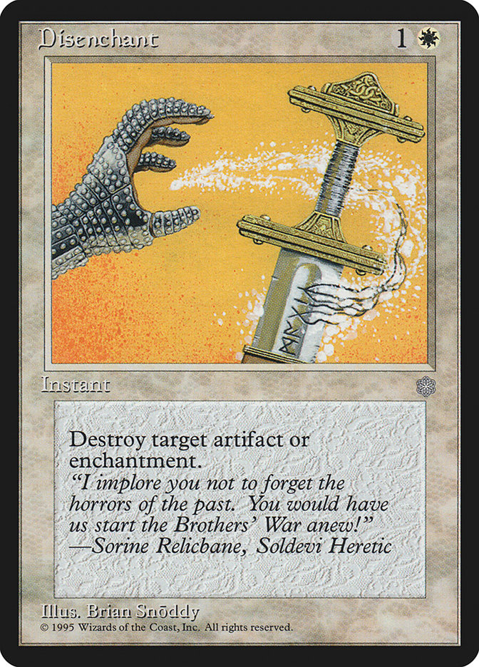 Disenchant [Ice Age] | Game Grid - Logan