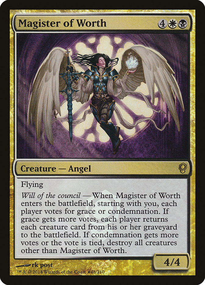 Magister of Worth (Launch) [Conspiracy Promos] | Game Grid - Logan