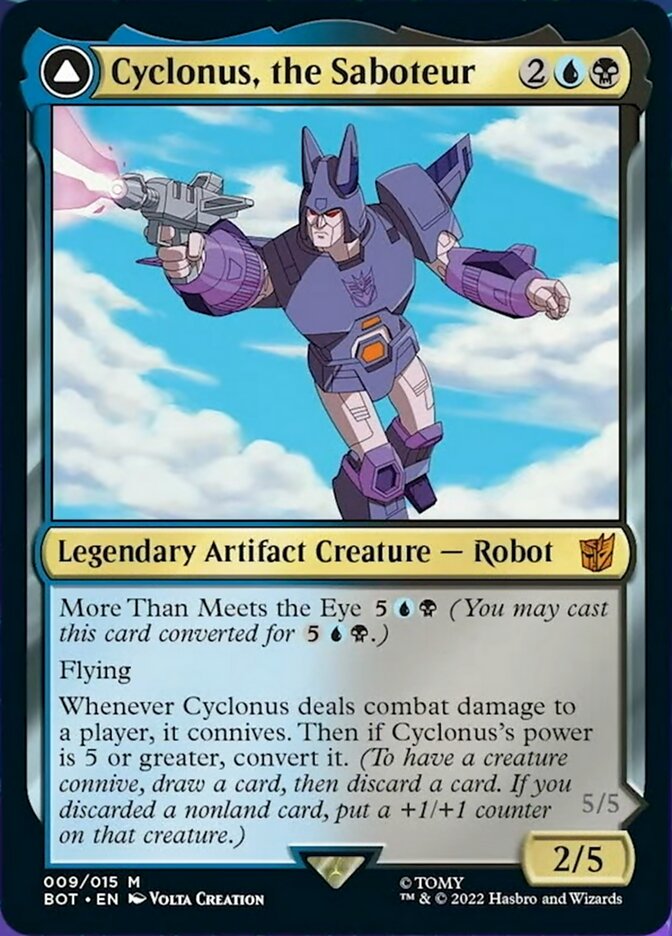 Cyclonus, the Saboteur // Cyclonus, Cybertronian Fighter [Transformers] | Game Grid - Logan