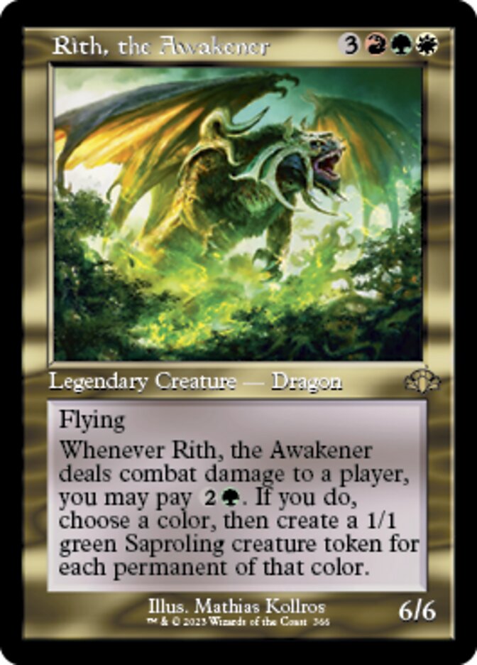 Rith, the Awakener (Retro) [Dominaria Remastered] | Game Grid - Logan