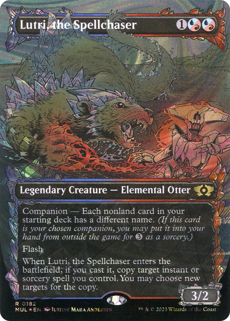 Lutri, the Spellchaser (Halo Foil) [Multiverse Legends] | Game Grid - Logan