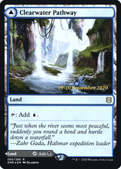 Clearwater Pathway // Murkwater Pathway [Zendikar Rising Prerelease Promos] | Game Grid - Logan