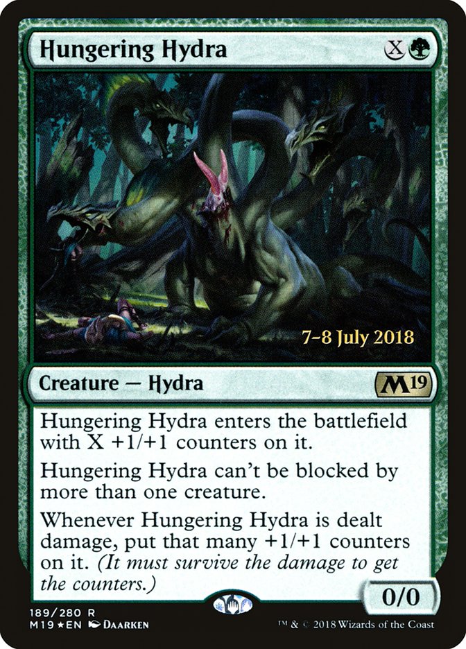 Hungering Hydra [Core Set 2019 Prerelease Promos] | Game Grid - Logan