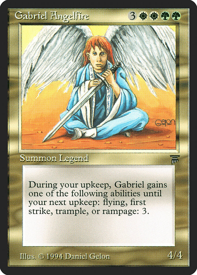 Gabriel Angelfire [Legends] | Game Grid - Logan