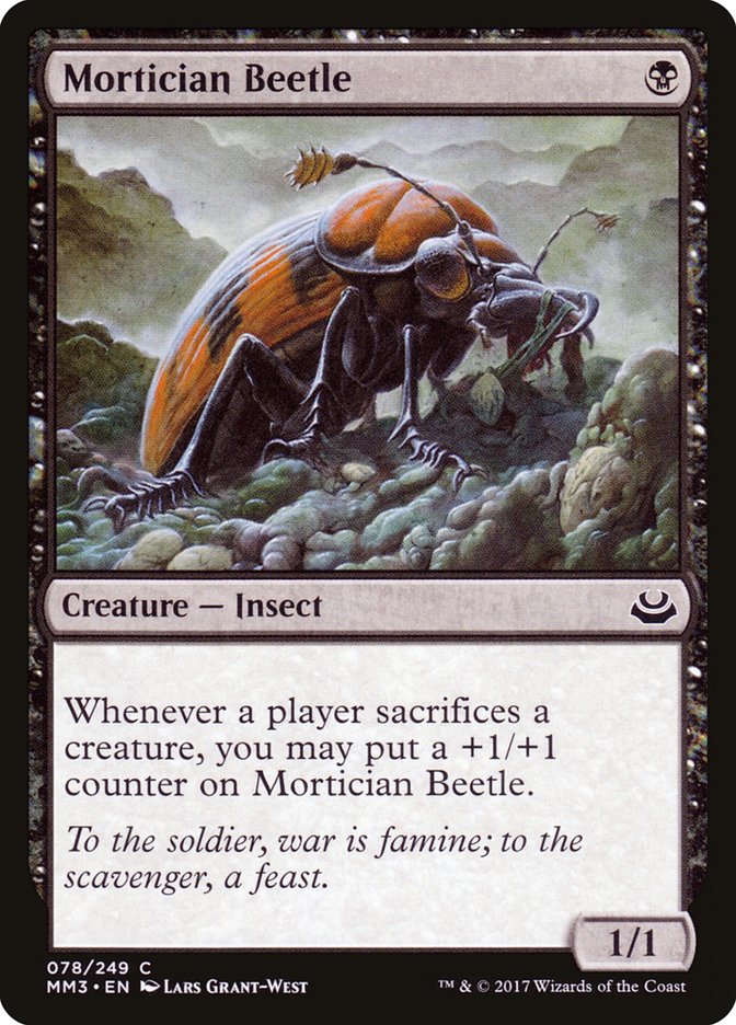 Mortician Beetle [Modern Masters 2017] | Game Grid - Logan