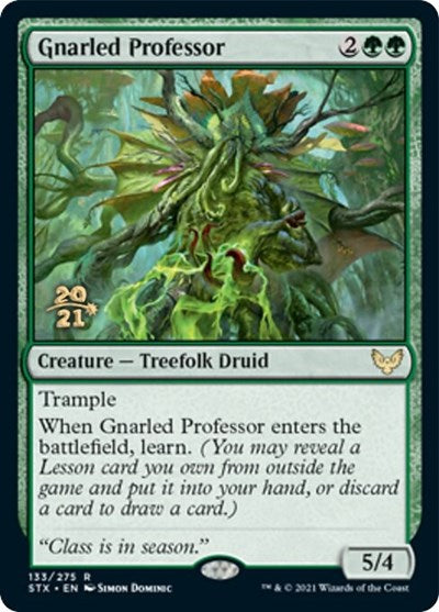 Gnarled Professor [Strixhaven: School of Mages Prerelease Promos] | Game Grid - Logan