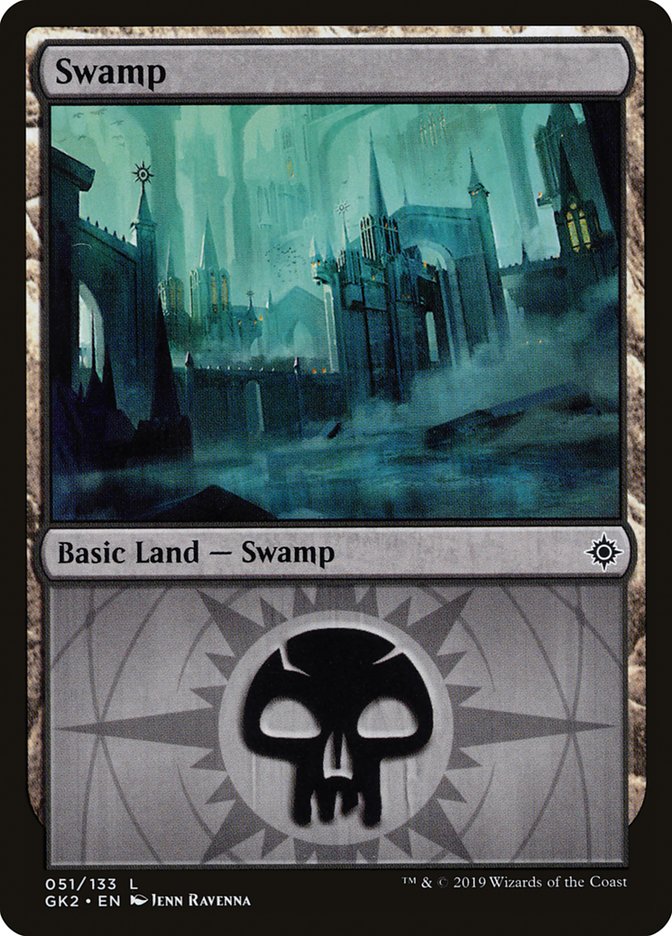 Swamp (51) [Ravnica Allegiance Guild Kit] | Game Grid - Logan