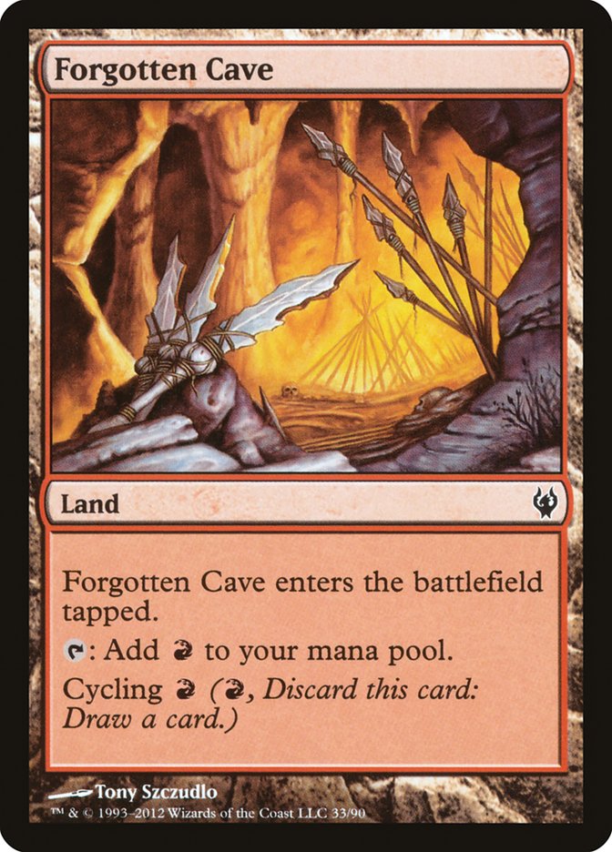 Forgotten Cave [Duel Decks: Izzet vs. Golgari] | Game Grid - Logan