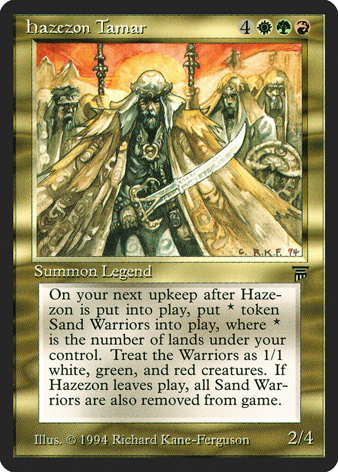 Hazezon Tamar [Legends] | Game Grid - Logan