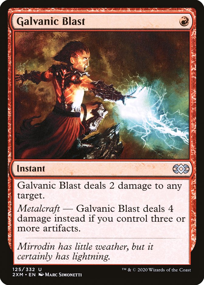 Galvanic Blast [Double Masters] | Game Grid - Logan