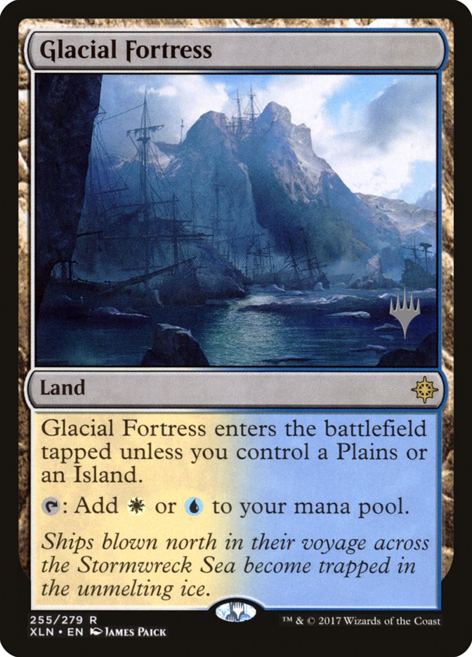 Glacial Fortress (Promo Pack) [Ixalan Promos] | Game Grid - Logan