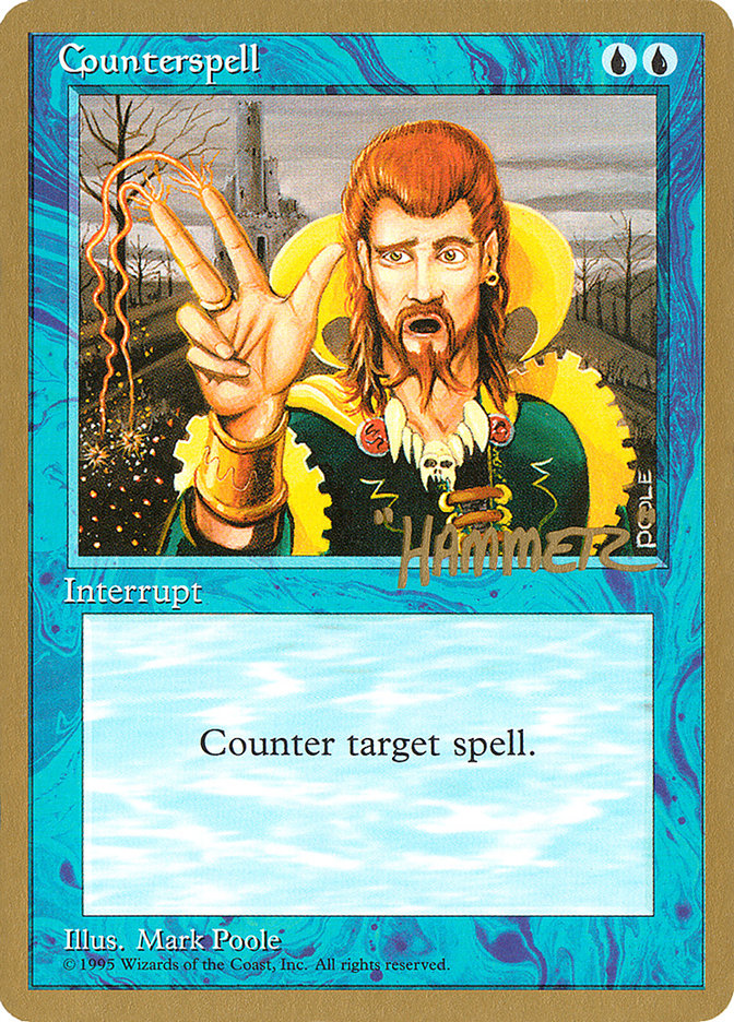 Counterspell (Shawn "Hammer" Regnier) [Pro Tour Collector Set] | Game Grid - Logan