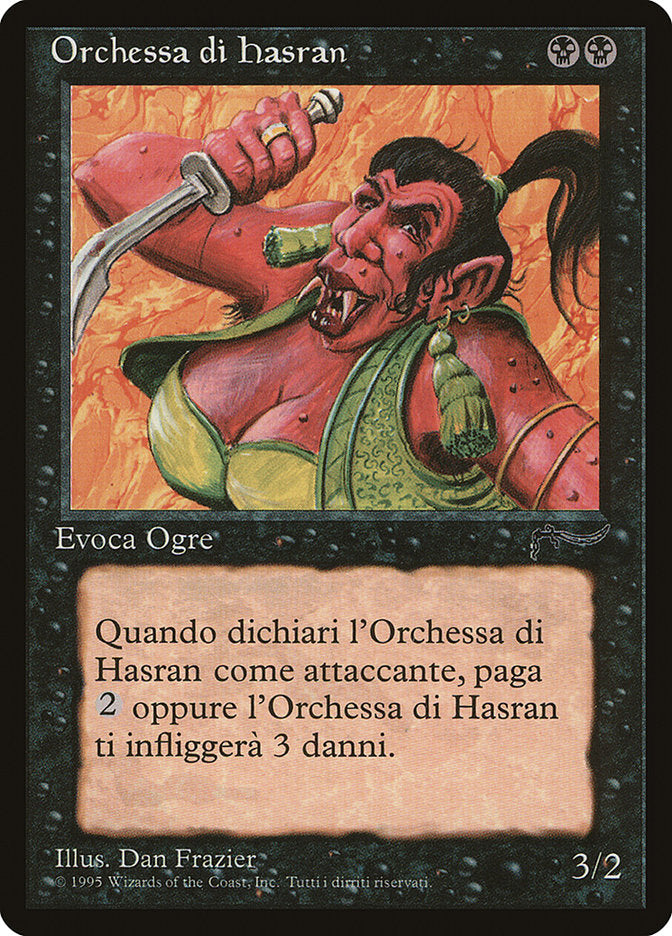 Hasran Ogress (Italian) - "Orchessa di hasran" [Rinascimento] | Game Grid - Logan