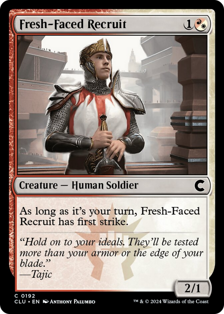 Fresh-Faced Recruit [Ravnica: Clue Edition] | Game Grid - Logan