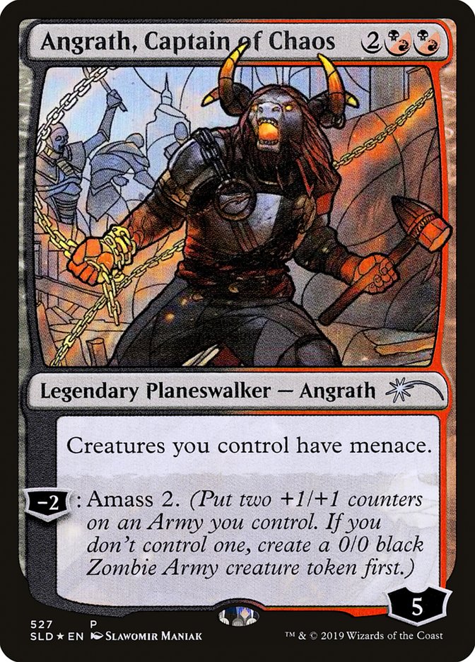 Angrath, Captain of Chaos (Stained Glass) [Secret Lair Drop Promos] | Game Grid - Logan