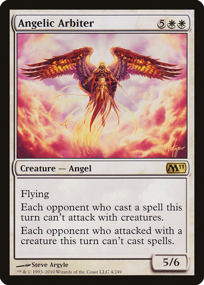 Angelic Arbiter [Magic 2011] | Game Grid - Logan