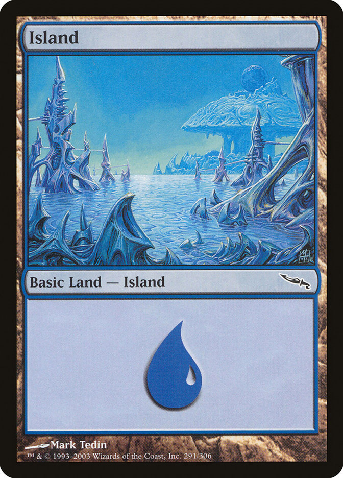 Island (291) [Mirrodin] | Game Grid - Logan