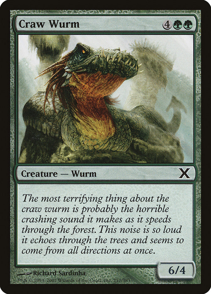 Craw Wurm [Tenth Edition] | Game Grid - Logan
