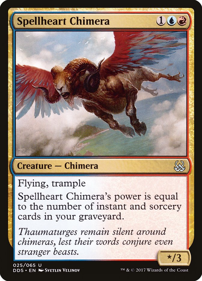 Spellheart Chimera [Duel Decks: Mind vs. Might] | Game Grid - Logan