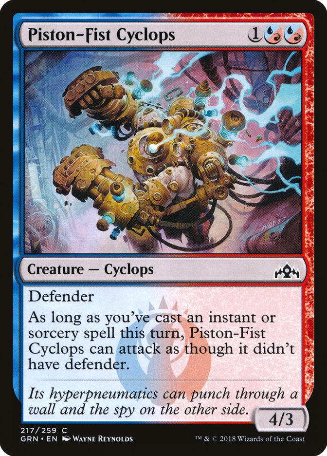 Piston-Fist Cyclops [Guilds of Ravnica] | Game Grid - Logan