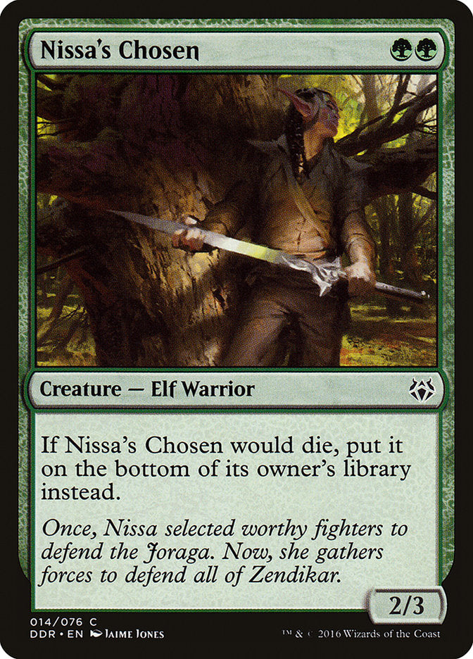 Nissa's Chosen [Duel Decks: Nissa vs. Ob Nixilis] | Game Grid - Logan