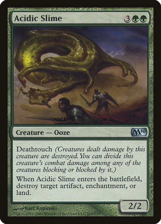 Acidic Slime [Magic 2010] | Game Grid - Logan