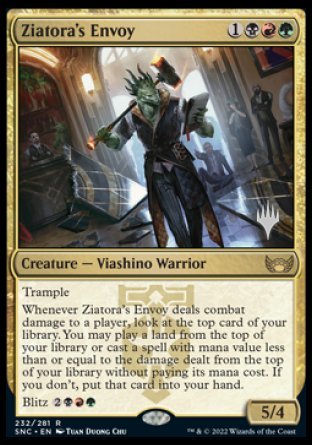 Ziatora's Envoy (Promo Pack) [Streets of New Capenna Promos] | Game Grid - Logan