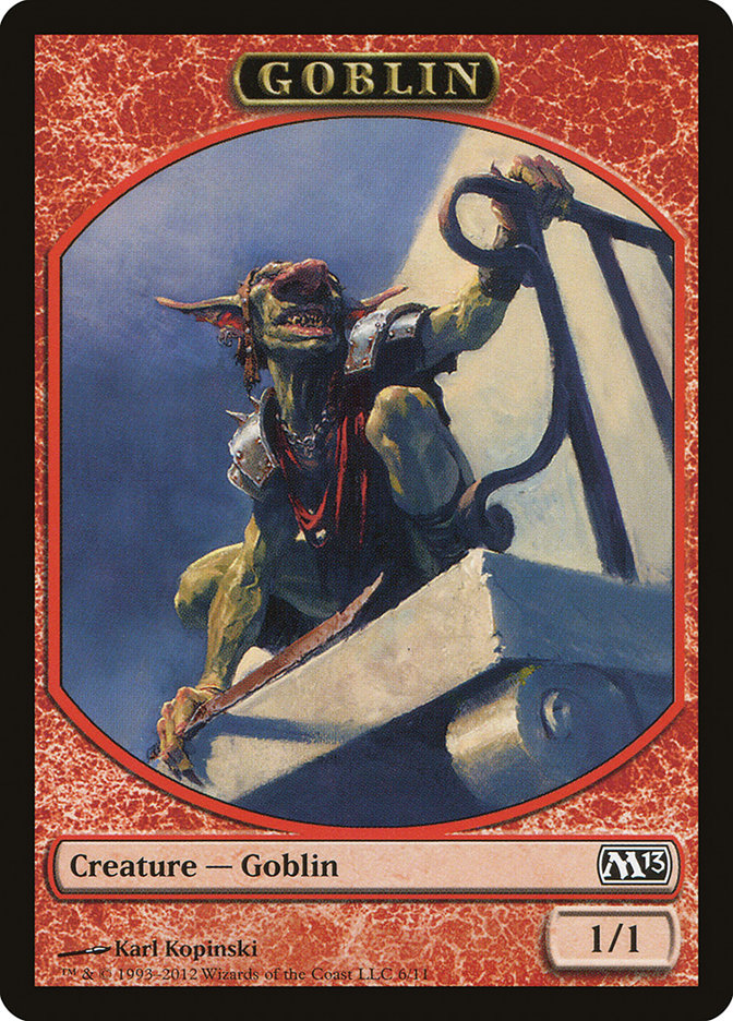 Goblin Token [Magic 2013 Tokens] | Game Grid - Logan