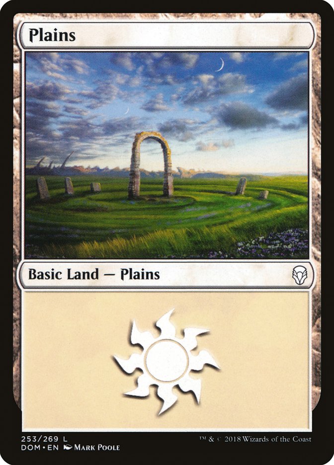 Plains (253) [Dominaria] | Game Grid - Logan