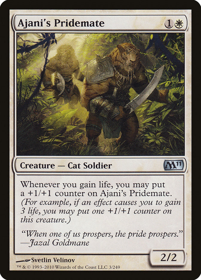 Ajani's Pridemate [Magic 2011] | Game Grid - Logan