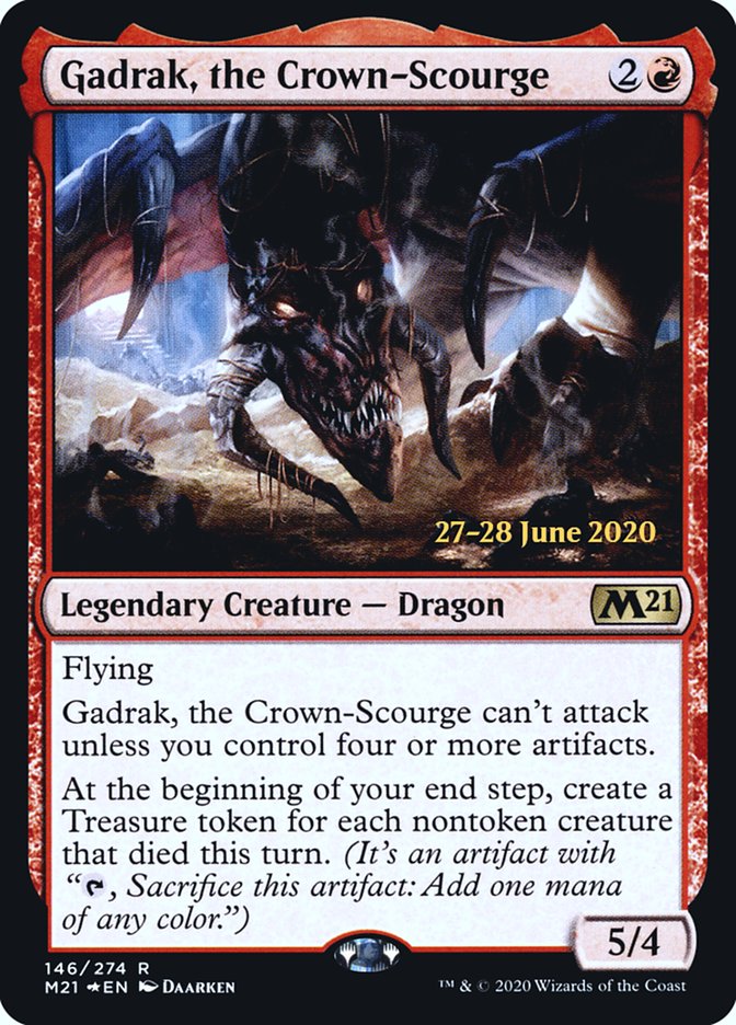 Gadrak, the Crown-Scourge [Core Set 2021 Prerelease Promos] | Game Grid - Logan