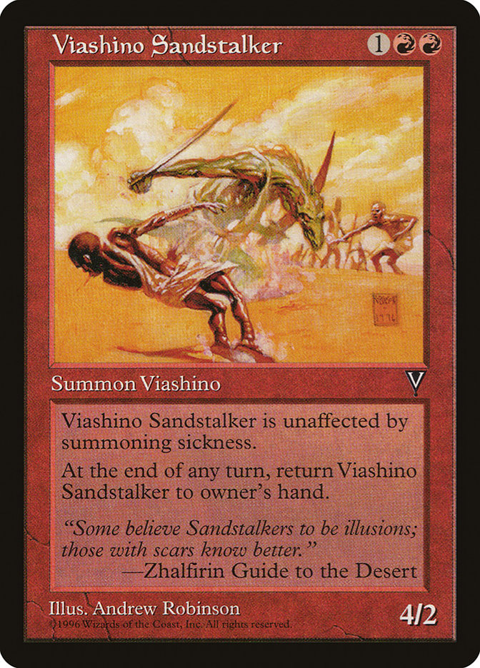 Viashino Sandstalker [Visions] | Game Grid - Logan