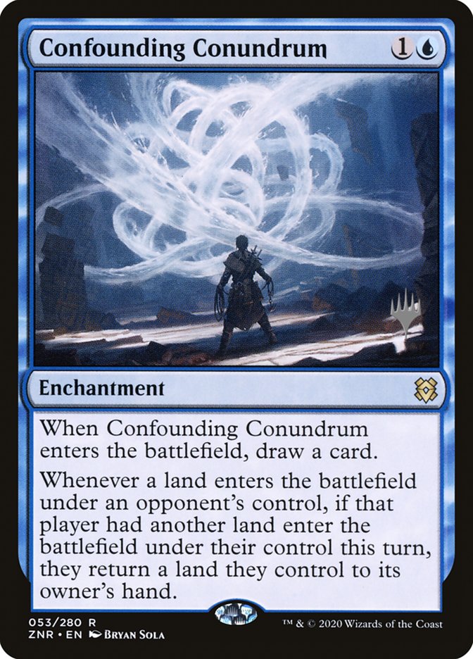 Confounding Conundrum (Promo Pack) [Zendikar Rising Promos] | Game Grid - Logan