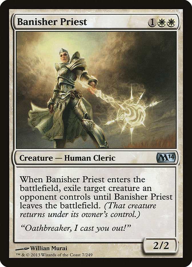 Banisher Priest [Magic 2014] | Game Grid - Logan