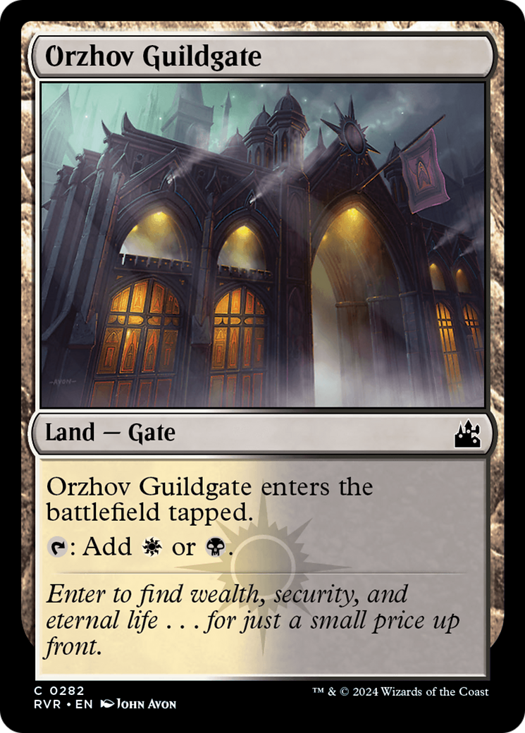 Orzhov Guildgate [Ravnica Remastered] | Game Grid - Logan