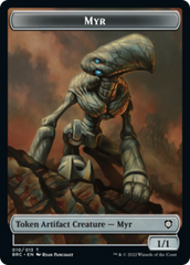 Myr // Servo Double-Sided Token [The Brothers' War Commander Tokens] | Game Grid - Logan