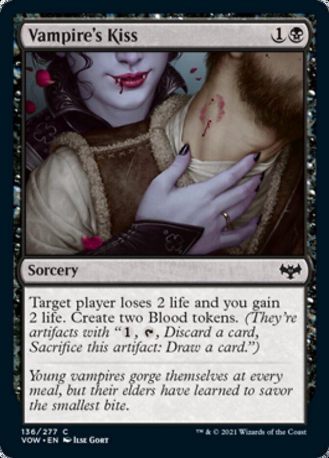 Vampire's Kiss [Innistrad: Crimson Vow] | Game Grid - Logan