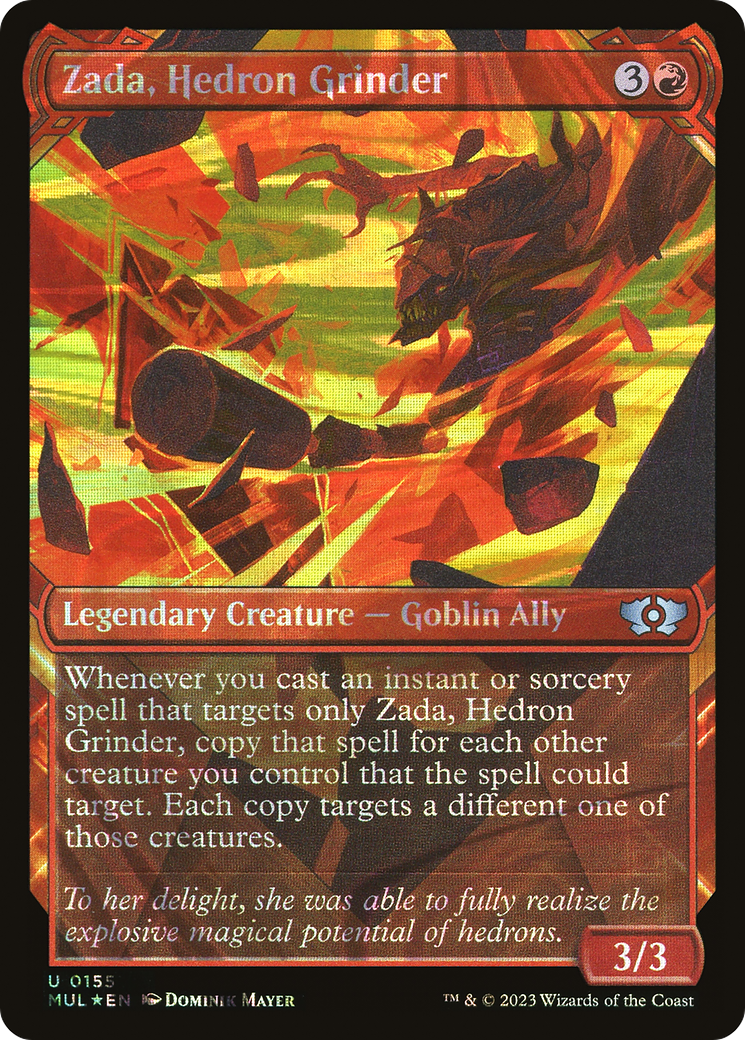 Zada, Hedron Grinder (Halo Foil) [Multiverse Legends] | Game Grid - Logan