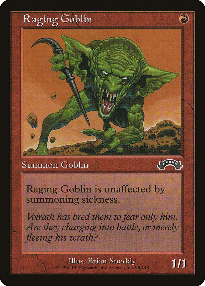 Raging Goblin [Exodus] | Game Grid - Logan