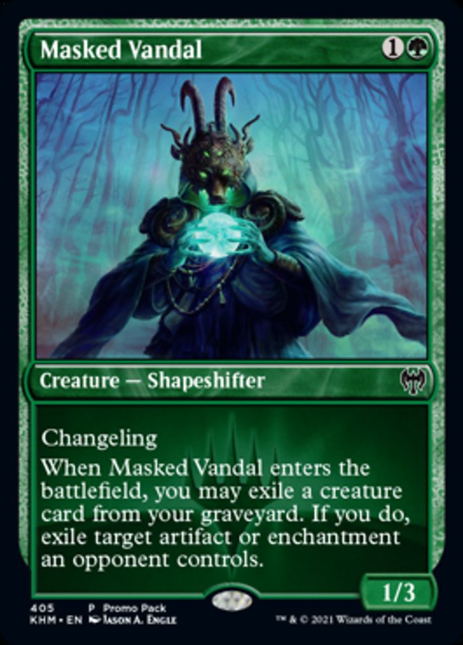 Masked Vandal (Promo Pack) [Kaldheim Promos] | Game Grid - Logan