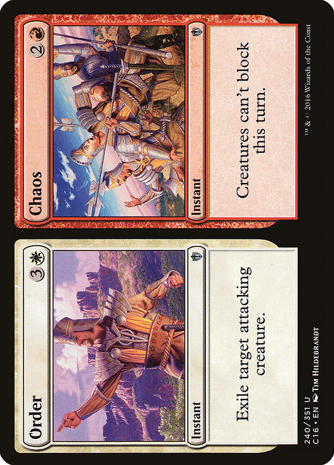 Order // Chaos [Commander 2016] | Game Grid - Logan